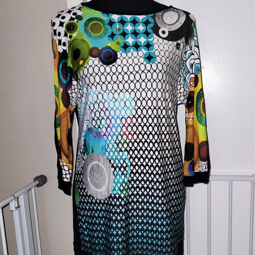 Althea Patterned Tunic - M